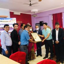 लायन्स क्लबकाे चार्टर हस्तान्तरण कार्यक्रम सम्पन्न